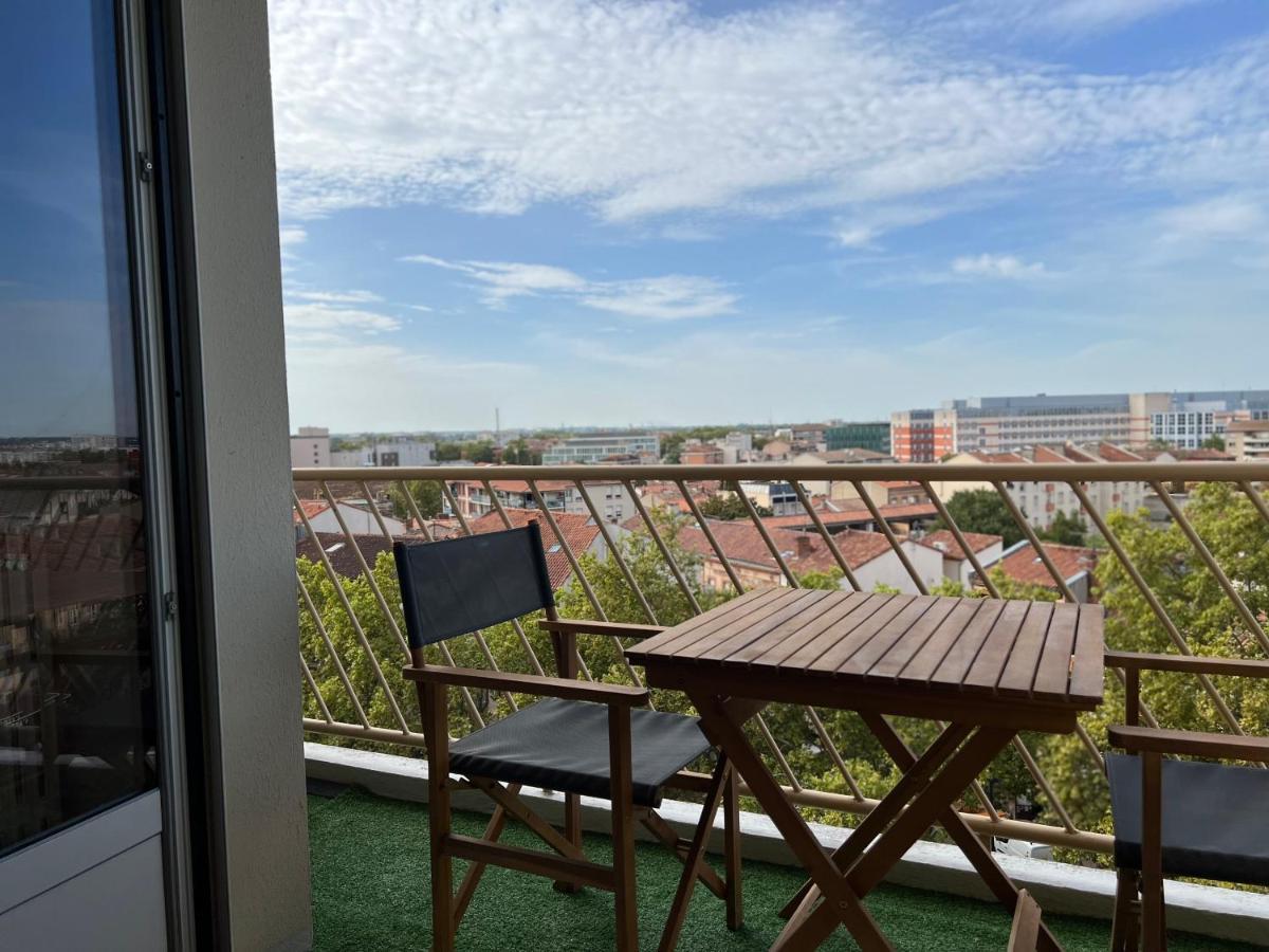 T3 Hyper Centre - Avec Vue Panoramique Appartement Toulouse Buitenkant foto